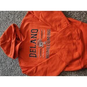 Delano Homecoming Tigers #24 Orange Hoodie - Cozy, Fierce, and Cat-Approved!